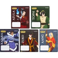 Kite Avatar notebook, 18 sheets, grid (AV24-236)