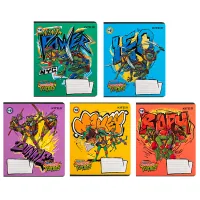 Kite Ninja Turtles Notebook, 18 Sheets, Grid (NT24-236)