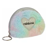 Children's wallet Cool For School Keychain fluffy Rainbow (CF87112)