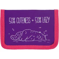 Children's wallet Cool For School multifunctional with Velcro, lilac (CF86310)