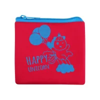 Cool For School children's wallet with a zipper, fuchsia (CF86350)