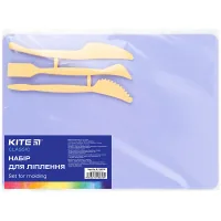Plasticine board Kite set Classic board + 3 stacks, lilac (K-1140-36)