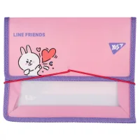 Folder for Yes notebooks on an elastic band, plastic Line Friends Cony B5 (492210)