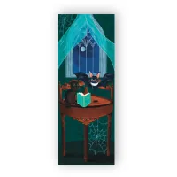 Bookmarks for books by Lyutsink "Bat and Kitten. Reading" 1 pc. (LK000000039) (2000000000039)