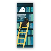 Закладки для книг Люцинка "Привиди та Кошеня. В бібліотеці" 1 шт. (ЛК000000156) (2000000000156)