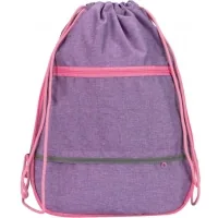 Cool For School Shoe Bag with 2 Zippers and "CFS" Extension, Purple (CF85759-12)