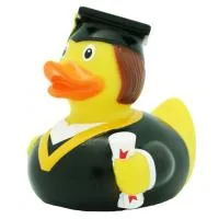 Іграшка для ванної Funny Ducks Выпускник утка (L1887)
