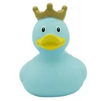 Іграшка для ванної Funny Ducks Утка в короне голубая (L1927)