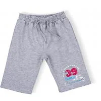 Children's Breeze knitted shorts with pockets (10755-134B-gray)