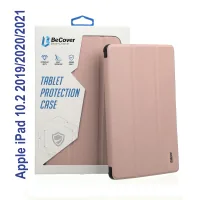 Tablet case BeCover Soft Edge Pencil mount Apple iPad 10.2 2019/2020/2021 Pink (706815)