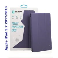 Tablet case BeCover Tri Fold Soft TPU Silicone Apple iPad 9.7 2017/2018 A1822/A1823/A1893/A1954 Purple (706880)