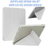 Tablet case BeCover Ultra Slim Origami Transparent Apple Pencil Apple iPad Air (4/5) 2020/2022 10.9" Gray (711103)
