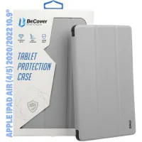 Case for the BeCover Soft Edge Apple iPad Air (4/5) 2020/2022 10.9" Gray tablet (711122)