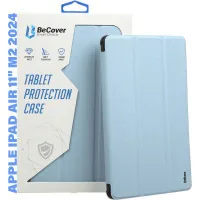 BeCover Soft Edge tablet case for Apple iPad Air 11" M2/M3 (2024/2025) Light Blue (711429)