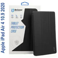 BeCover Tri Fold Hard tablet case for Apple iPad Air 4 10.9 2020/2021 Black (706860) (706860)