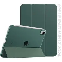 Cover for the tablet BeCover Tri Fold Hard Apple iPad Mini 7 2024 Dark Green (712451)