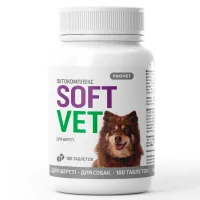 Tablets for animals ProVET SOFTVET for dog hair 100 tabs (4823082440504)
