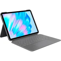 Logitech Combo Touch tablet case for iPad Air 13-inch (M2) OXFORD GRAY - US (L920-012618)