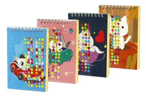 Notebook for prints "WB" /10218/ "Cats" A6/10 sheets. + rhinestones (1/12/576)