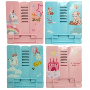 Metal book stand "JO" /555-516-S/ "Kids" 15.2*15.2 cm, mix (1/30/60)