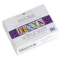 Acrylic paints Nevskaya palette Decola acrylic matte 12 colors 20 ml (352263)