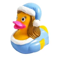 Funny Ducks Bath Toy Snow Maiden Duck (L1845)