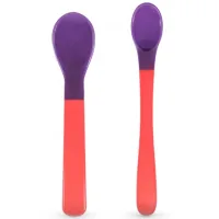 Set of children's tableware Baboo heat-sensitive spoons 4+ months. red (10-022)