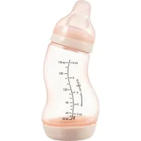 Difrax S-bottle Natural feeding bottle with silicone nipple, 170 ml (705 Blossom)
