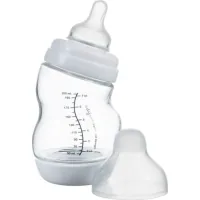Difrax S-bottle Wide anti-colic silicone feeding bottle, 200 ml (3331FE)