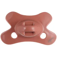 Difrax Dentall pacifier, 0-6 months (799 Brick)