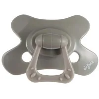 Difrax Dental pacifier, 6+ months (800 Clay)