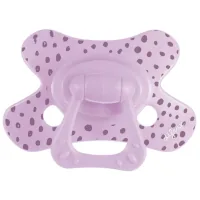 Difrax Natural pacifier, 6+ months (127 Lilac_dots)