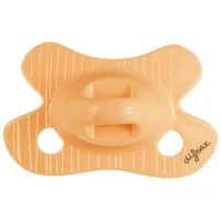 Difrax Natural Newborn pacifier, 0+ months (113 Apricot_lines)