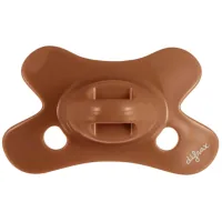 Difrax Natural Uni pacifier, 0-6 months (UN123 Cinnamon)