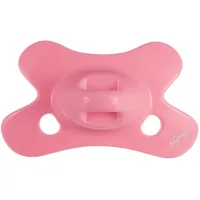 Difrax Natural Uni pacifier, 0-6 months (UN123 Raspberry)