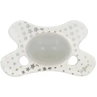 Difrax Natural Night glow-in-the-dark pacifier, 0-6 months (GL123)