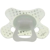 Difrax Natural Night glow-in-the-dark pacifier, 12+ months (GL804)