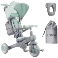 Children's bicycle MoMi Solivia green 4 in 1 (ROTR00018)