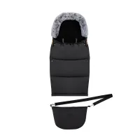 Winter envelope MoMi Sleeping bag 2 in 1 black (AKCE00050)