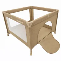 Children's playpen Velano square Cubo, beige (46164)