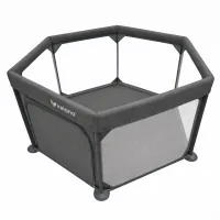 Children's playpen Velano hexagonal Star, gray (46162)