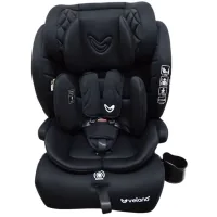 Car seat Velano Flexo i-Size 76150 cm, ISOFIX + Top Tether/belt, black (48413)