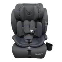 Car seat Velano Flexo i-Size 76150 cm, ISOFIX + Top Tether/belt, gray (48414)