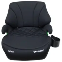 Car seat Velano Gravo i-Size 125150 cm, ISOFIX + cup holder, black (48144)