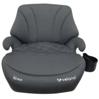 Car seat Velano Gravo i-Size 125150 cm, ISOFIX + cup holder, gray (48145)