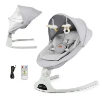 Крісло-гойдалка Kinderkraft Tulsy Gray (5902533926510)