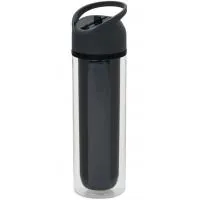Water bottle Loooqs Tritan 360ml black (P436.512)