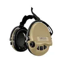 Тактичні навушники Sordin Supreme Mil AUX Neckband Sand (76308-05-S)