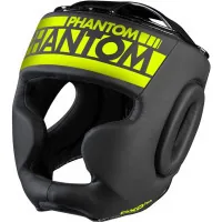 Boxing helmet Phantom APEX Full Face Neon One Size Black/Yellow (PHHG2303)