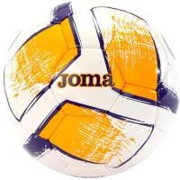 М'яч футбольний Joma Dali II білий, помаранчевий Уні 5 400649.214 (8445757552167)